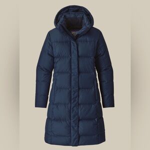 Women’s Patagonia Down with it Parka in Navy
